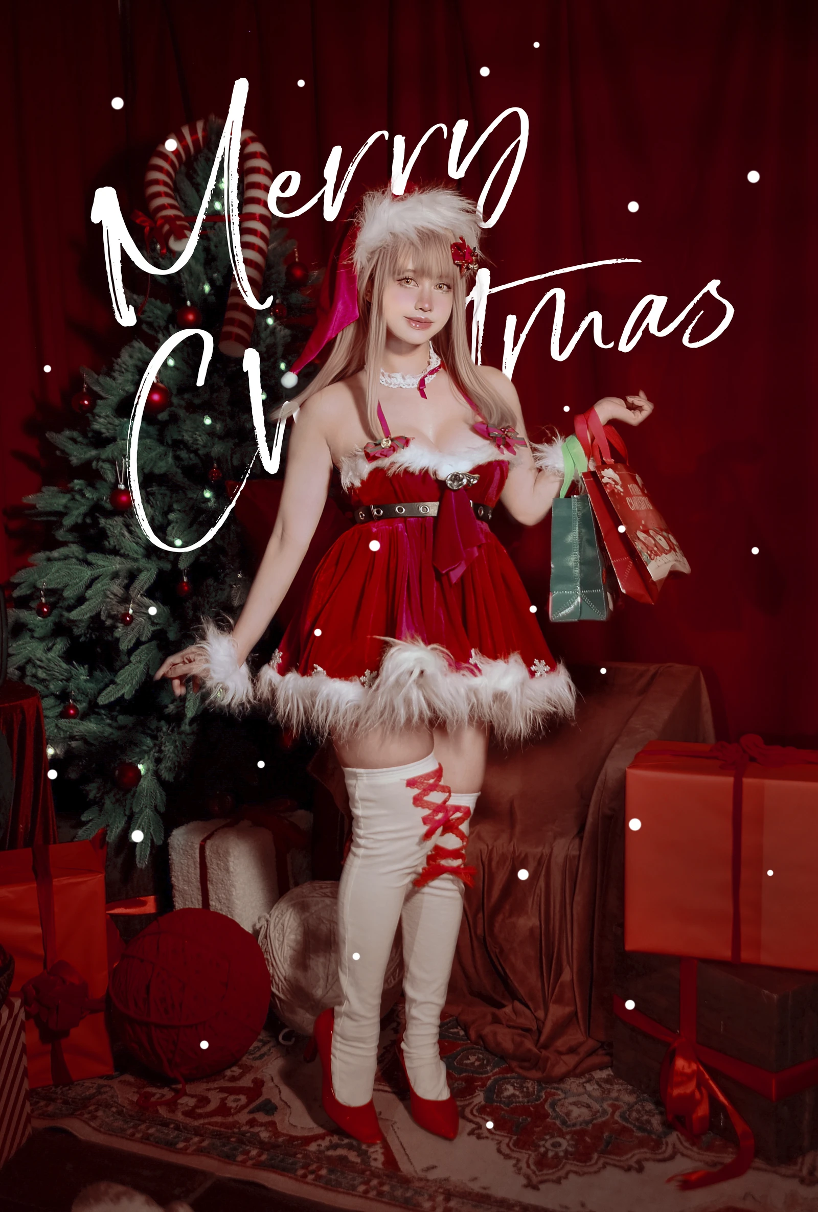 图片[2]-PingPing Emma Xmas NIKKE 17P-COS世界
